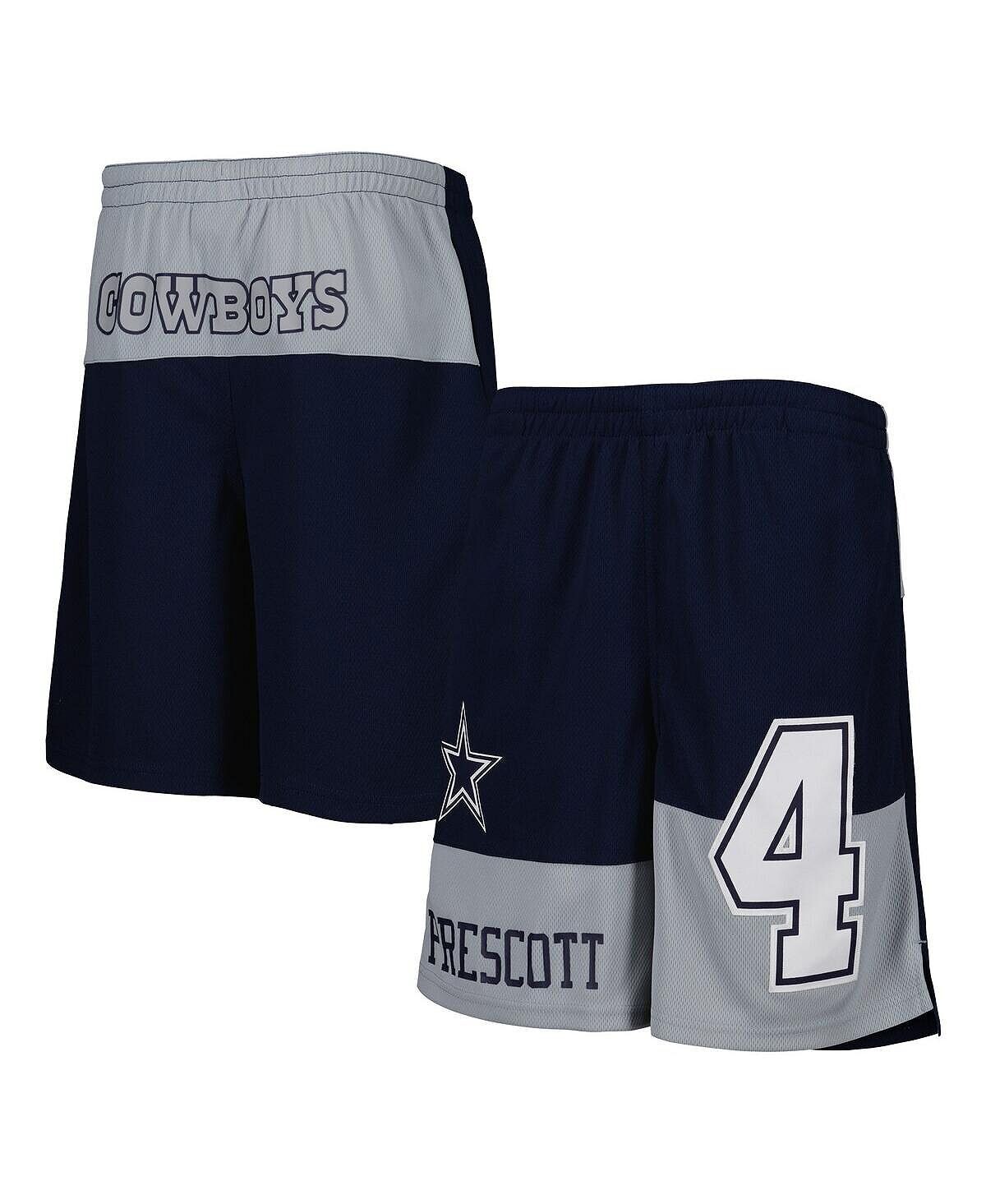 

Темно-синие шорты Big Boys Dak Prescott Dallas Cowboys с именем и номером игрока Outerstuff, Синий, Темно-синие шорты Big Boys Dak Prescott Dallas Cowboys с именем и номером игрока Outerstuff
