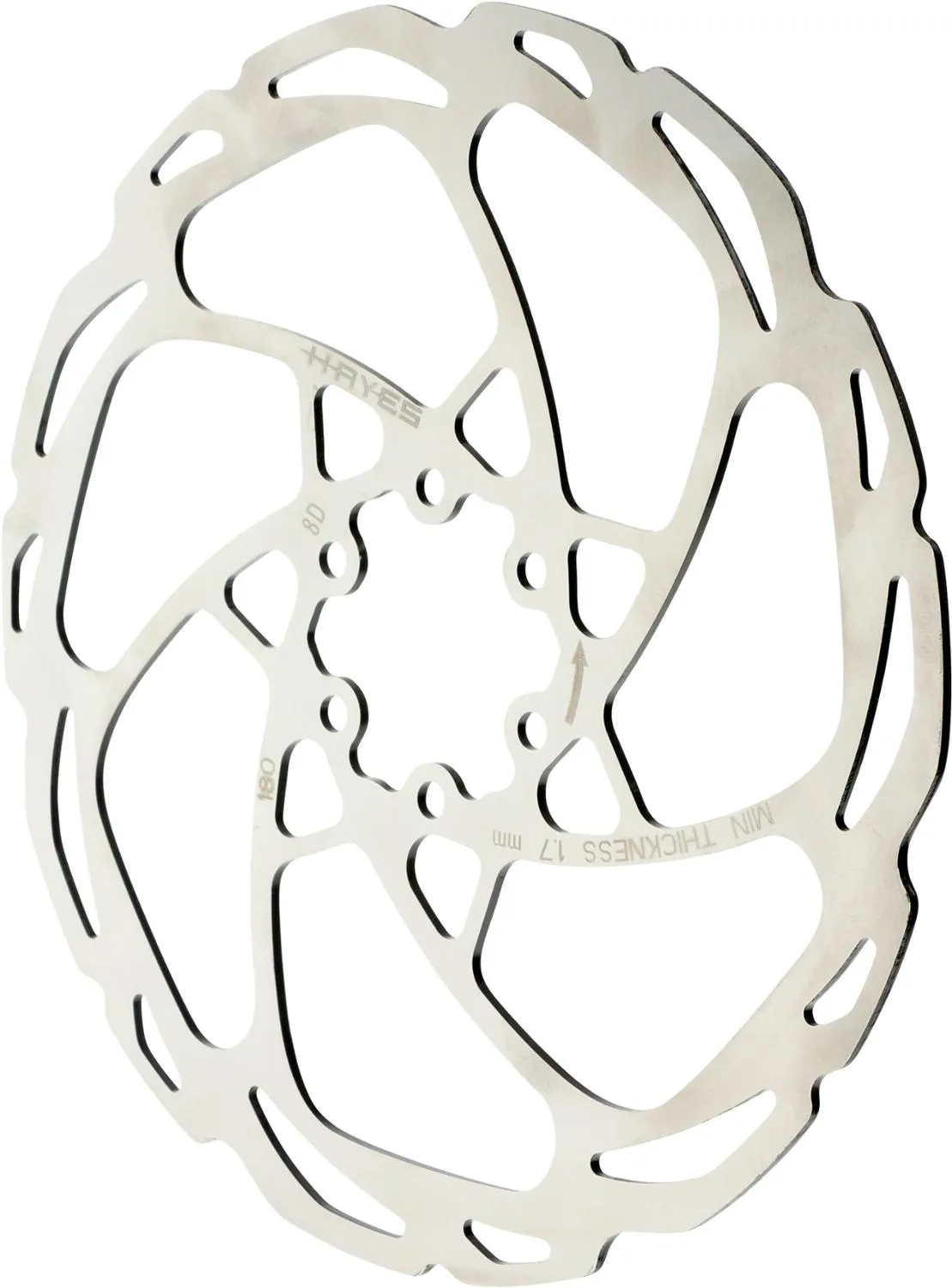 

D-серия тормозной диск Hayes, Silver