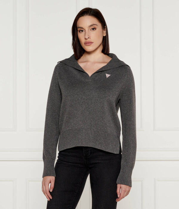 

Свитер Guess Jeans Regular Fit, серый