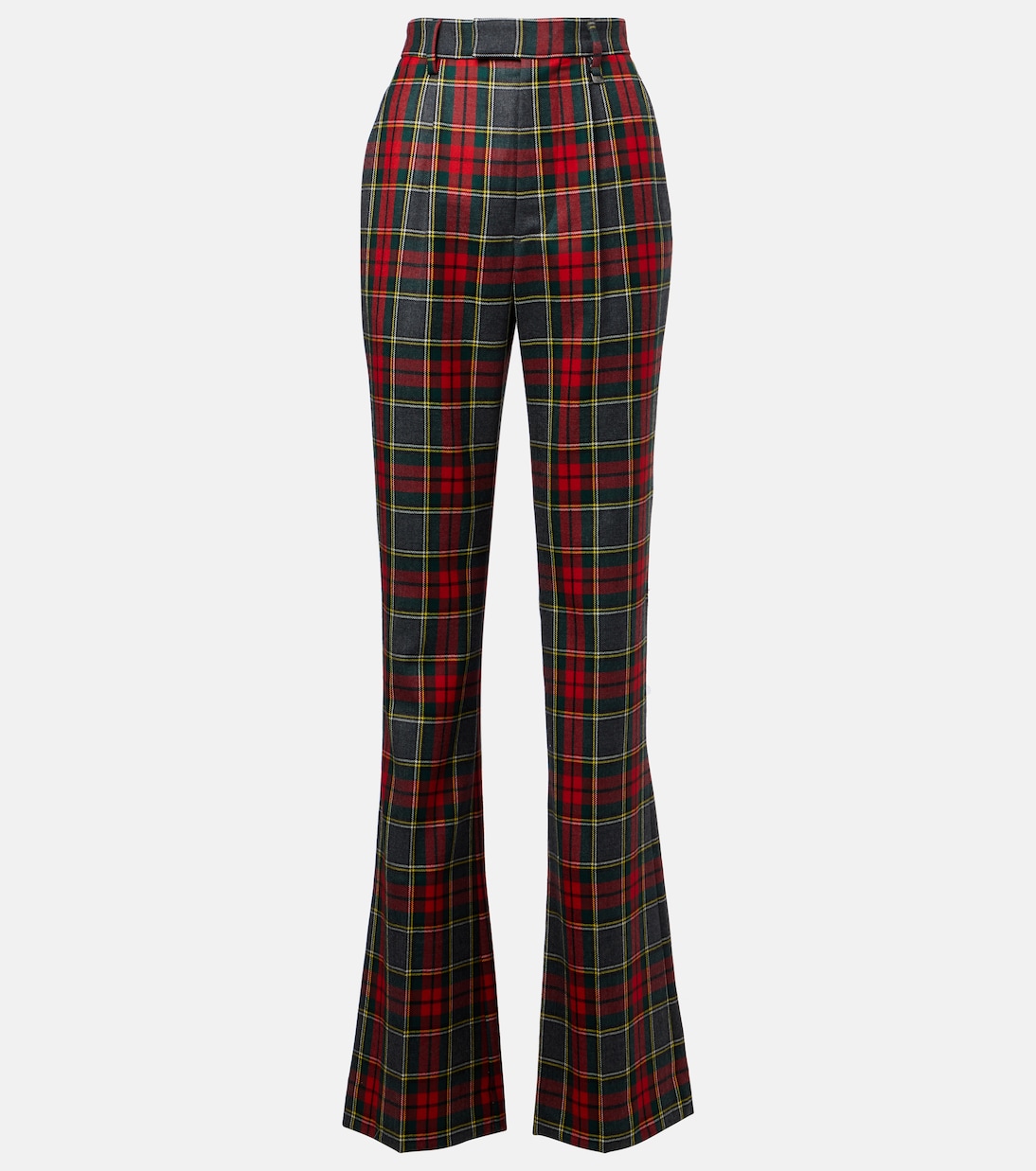 

Брюки свободного кроя из чистой шерсти Ray Checked Vivienne Westwood, Aw25-Red/Green