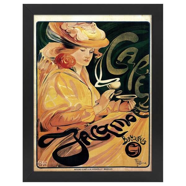 

Рамка для фотографий LegendArte Poster Café Jacqmotte, черный