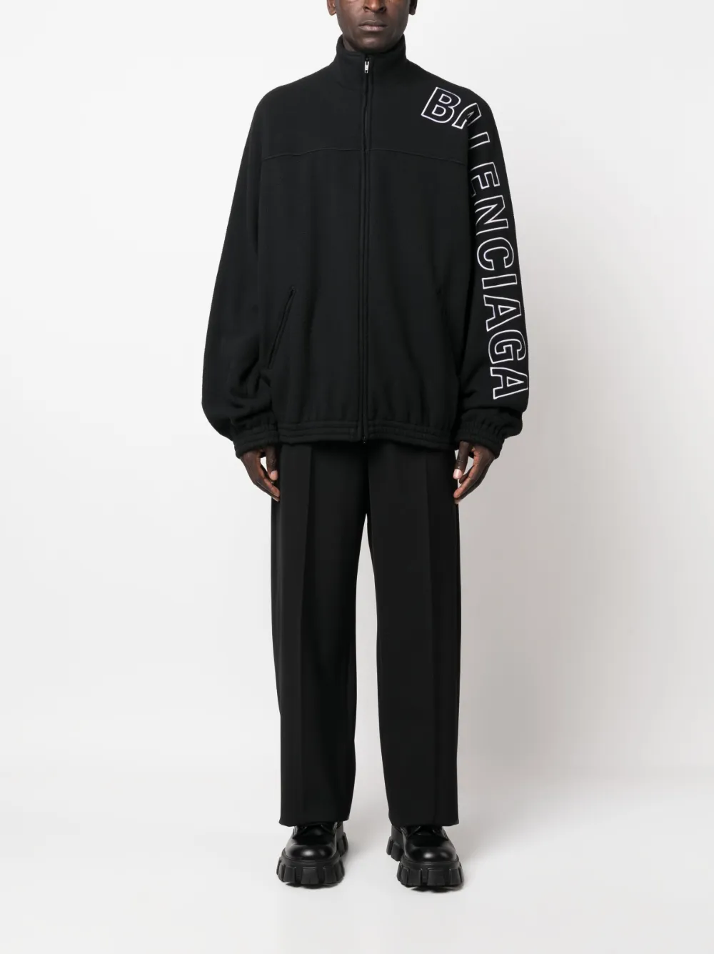Спортивная куртка Outline BALENCIAGA, черный — фото 2