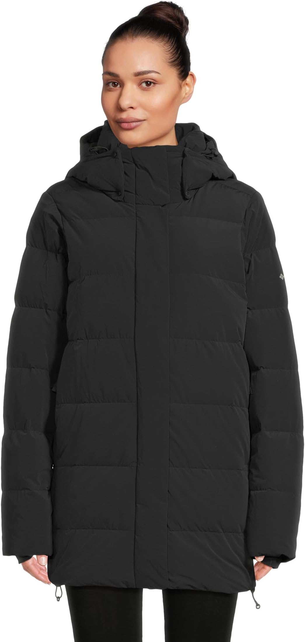 

Женская куртка Amaze Puff Mid с капюшоном Columbia, Black