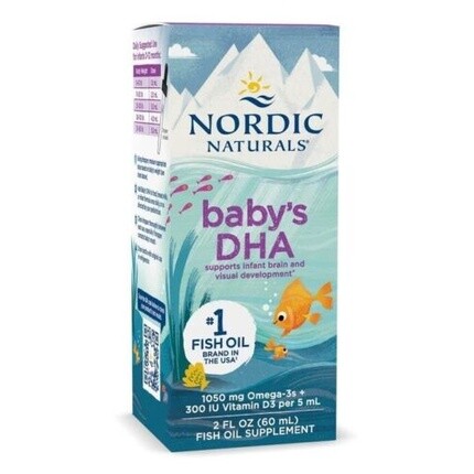 

Детский витамин D DHA Омега-3 60 мл Nordic Naturals