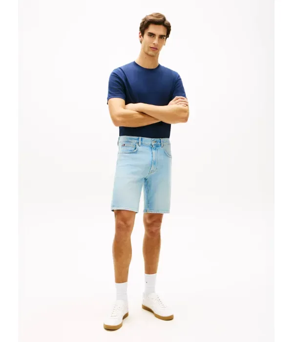 Джинсовые шорты Denton slim fit Tommy Hilfiger, небесно-голубой — фото 2
