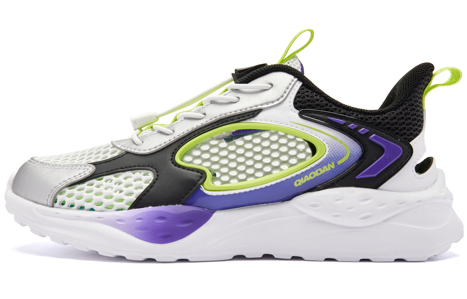 

Низкие детские повседневные кроссовки QIAODAN, белый