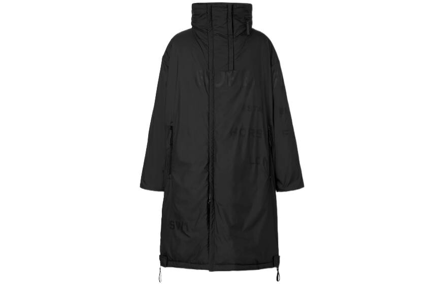 

Пальто мужское черный Burberry
