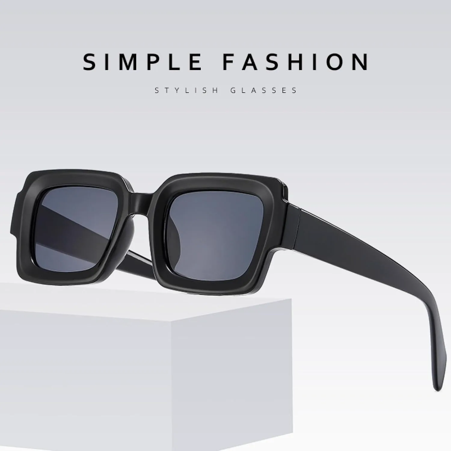 

Солнцезащитные очки с защитой от УФ-излучения UV400 | Панковская оправа | Для женщин и мужчин | Для занятий спортом на открытом воздухе и вождения DSVIGF, Black Smoke