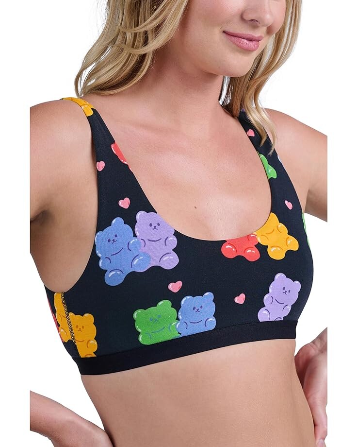 

Бюстгальтер MeUndies U-Necklette, цвет Yummy Gummies