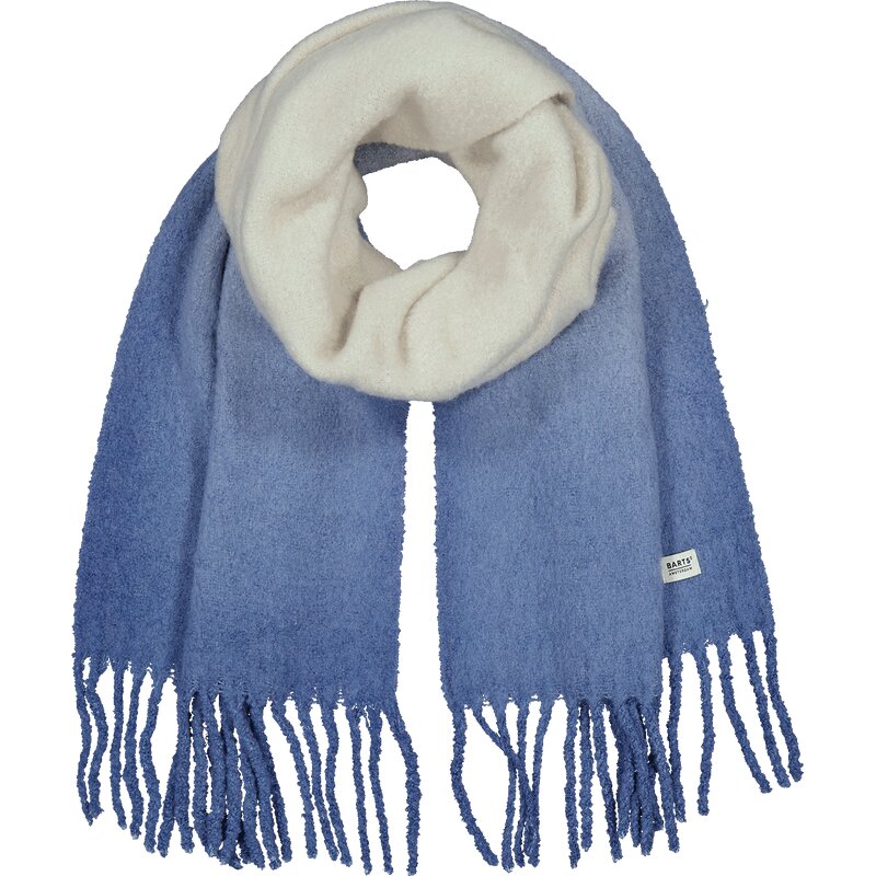 

Шарф сива шарф Barts, синий