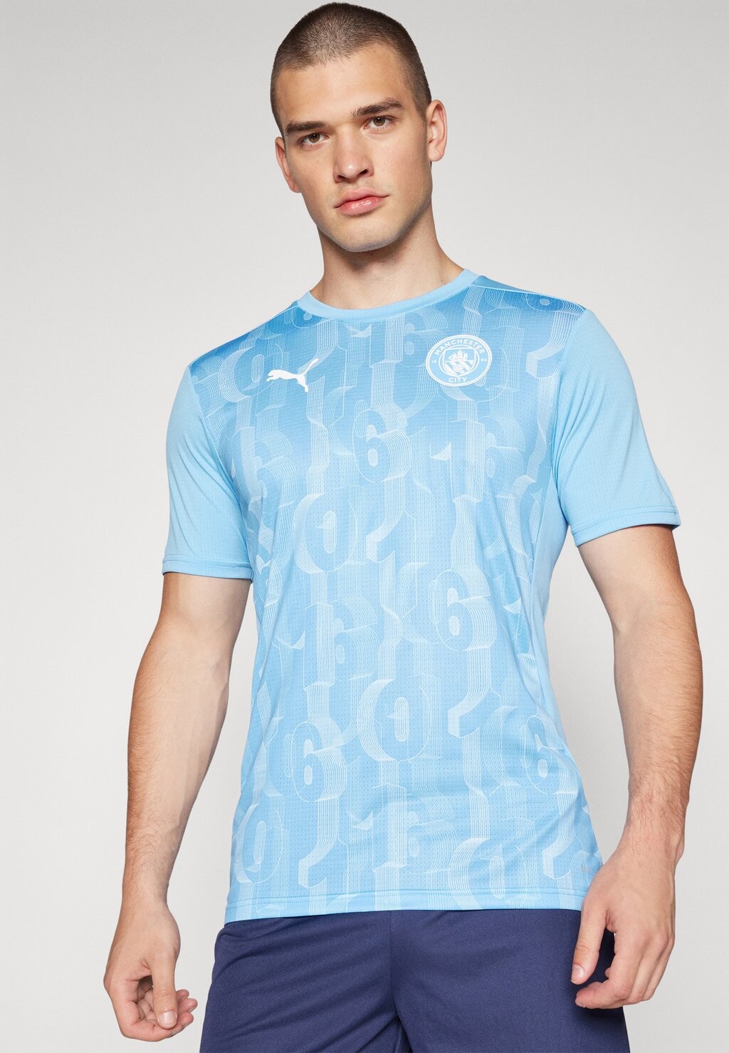 

Команда Manchester City Prematch Puma, голубой/белый