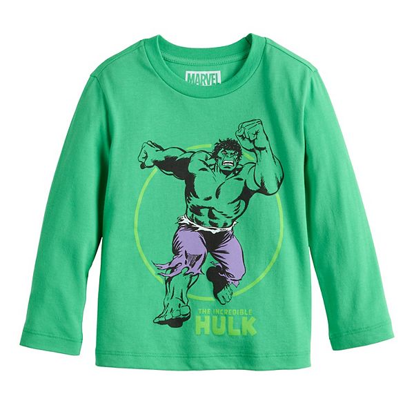 

Футболка с длинным рукавом The Incredible Hulk для мальчиков Jumping Beans Marvel