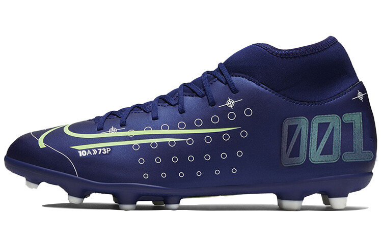 

Футбольные бутсы Mercurial Superfly 7 мужские среднего размера синие Nike