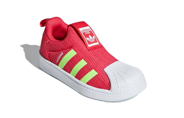 Кроссовки оригинальные superstar 360 c розовые красные Adidas, розовый — фото 3