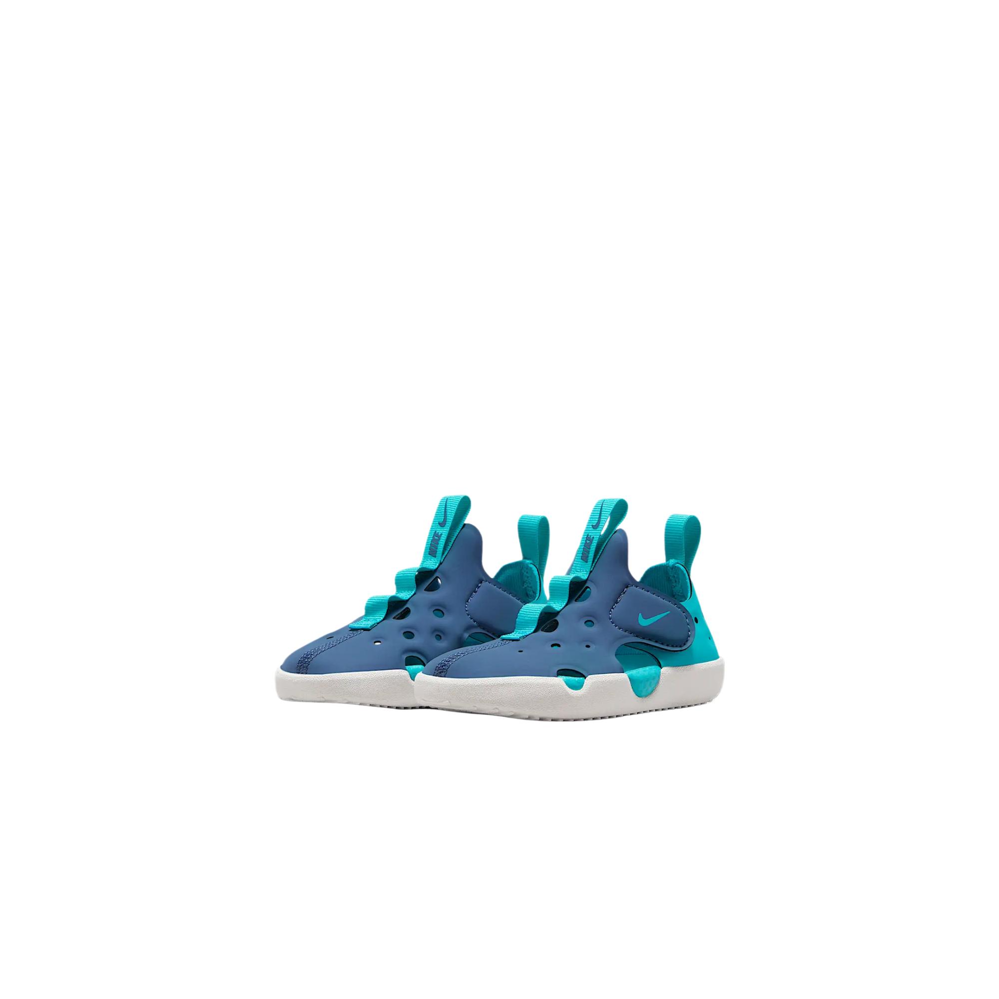 Nike Sunray Protect 4 Low Top детские сандалии Blue Infant And Toddler — фото 3
