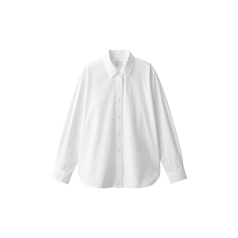 

Рубашка женская Muji полосатая, светло-розовый