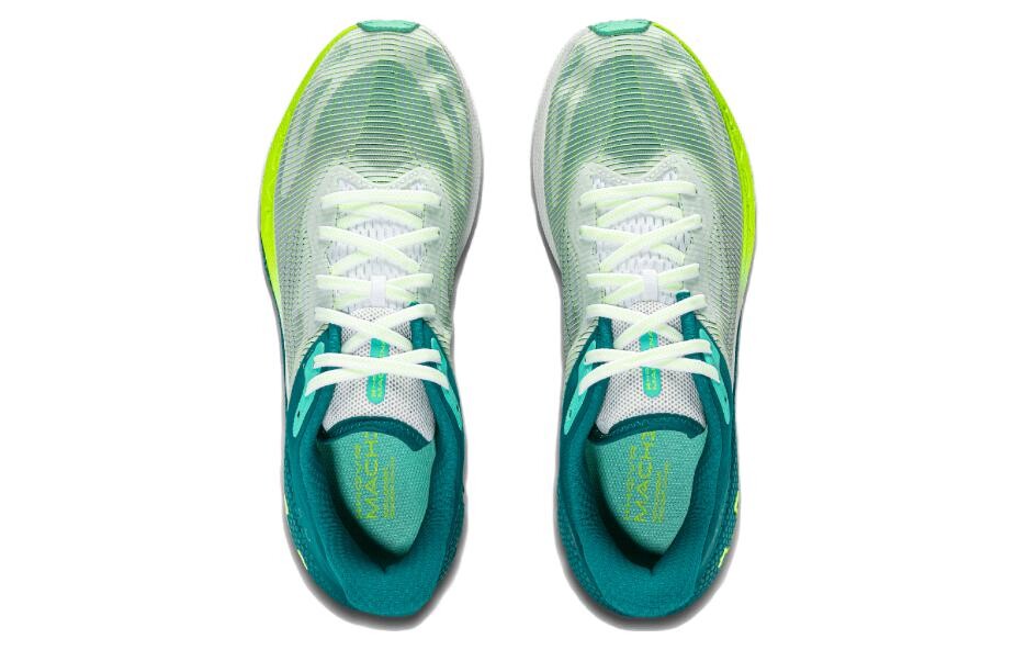 Кроссовки HOVR Machina 3 мужские низкие зеленые/белые Under Armour — фото 4