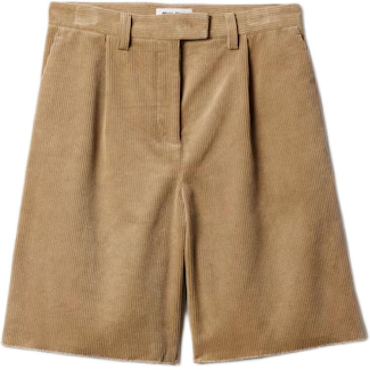 

Женские шорты Casual FW25 MIU MIU, серый ropes