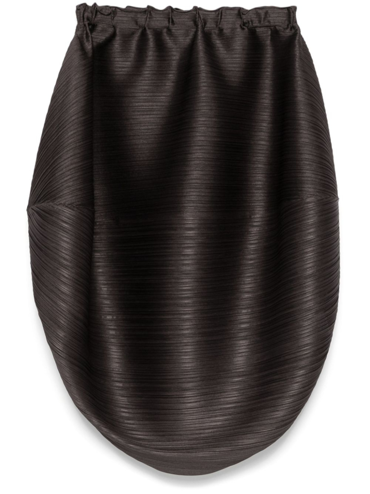 

Юбка мини UFO Pleats Please Issey Miyake, коричневый