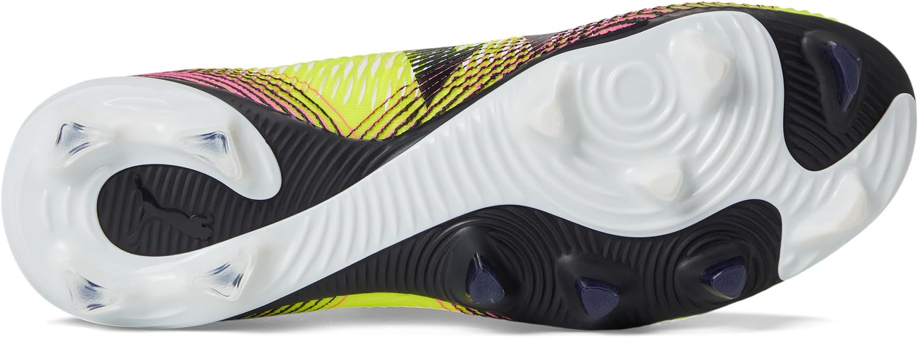 Кроссовки PUMA Future 8 Match Firm, Artificial Ground Soccer Cleats, цвет Yellow Alert-Puma Aged Silver-Sun Struck — фото 3