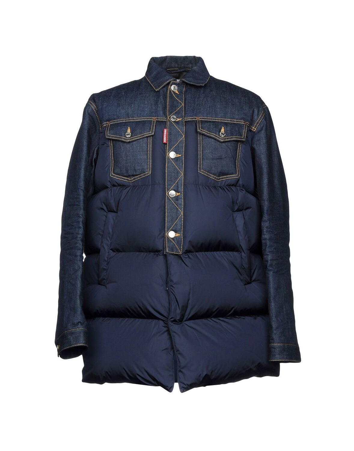

Пуховик Dsquared2, синий
