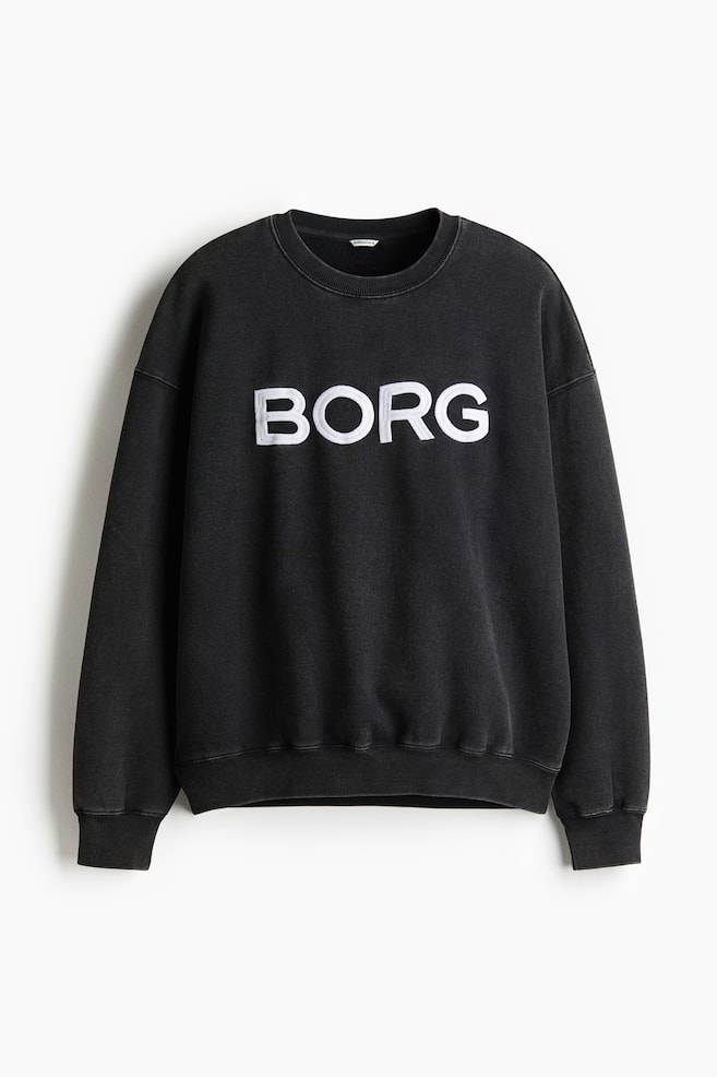

Толстовка с логотипом Borg oversize Björn Borg, серый