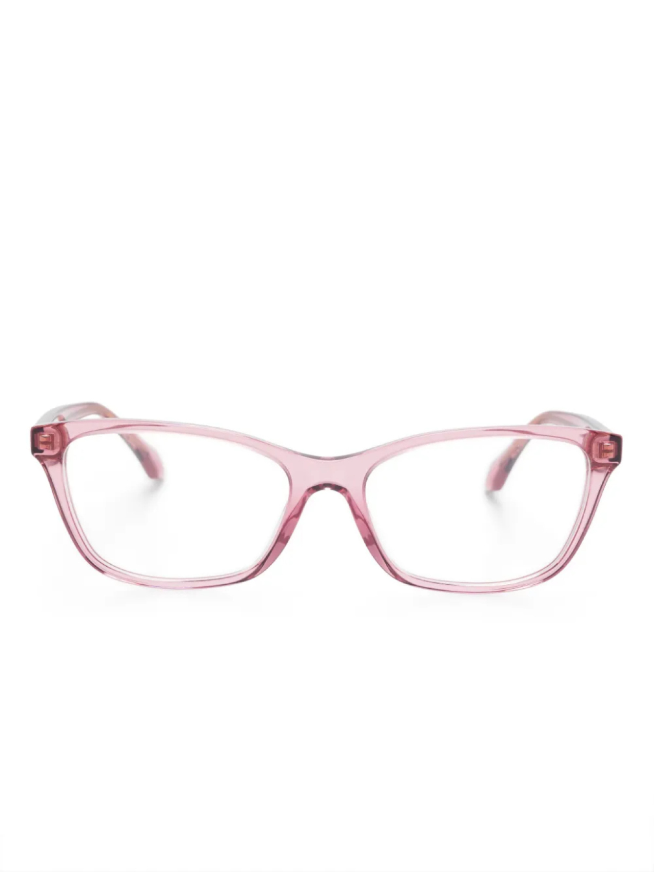 

Очки в квадратной оправе Versace Eyewear, розовый