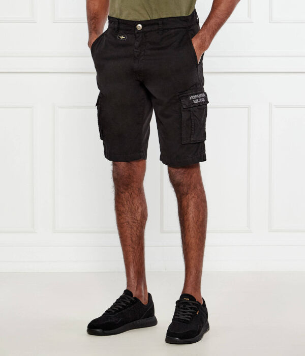 

Шорты Regular fit Aeronautica Militare, черный