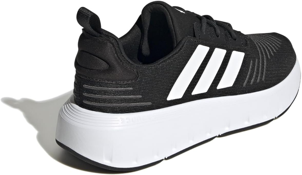 Детские кроссовки Adidas Swift Run 23 (унисекс), белый/черный/серый — фото 3