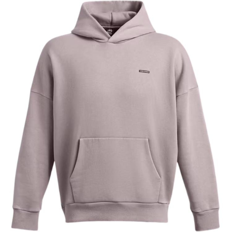 

Толстовка Icon Men's UA Icon Heavyweight Fleece Wash Oversized Hoodie мужская Gray Under Armour, серый