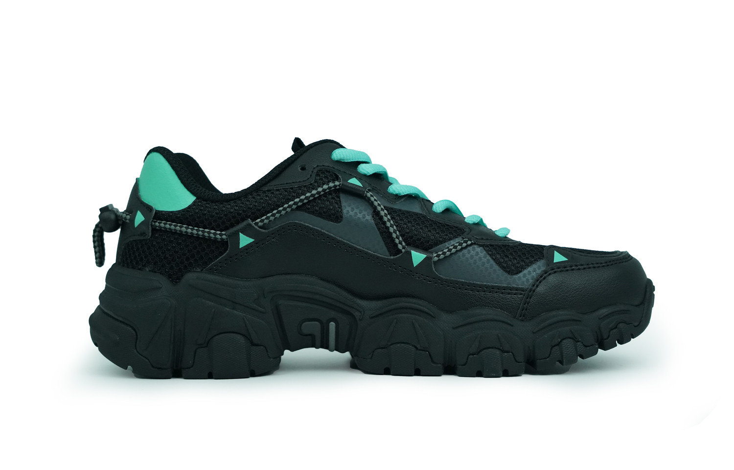 Кроссовки Fluid Rhythmic Heartbeat Low Top Casual Unisex FILA, черный — фото 4