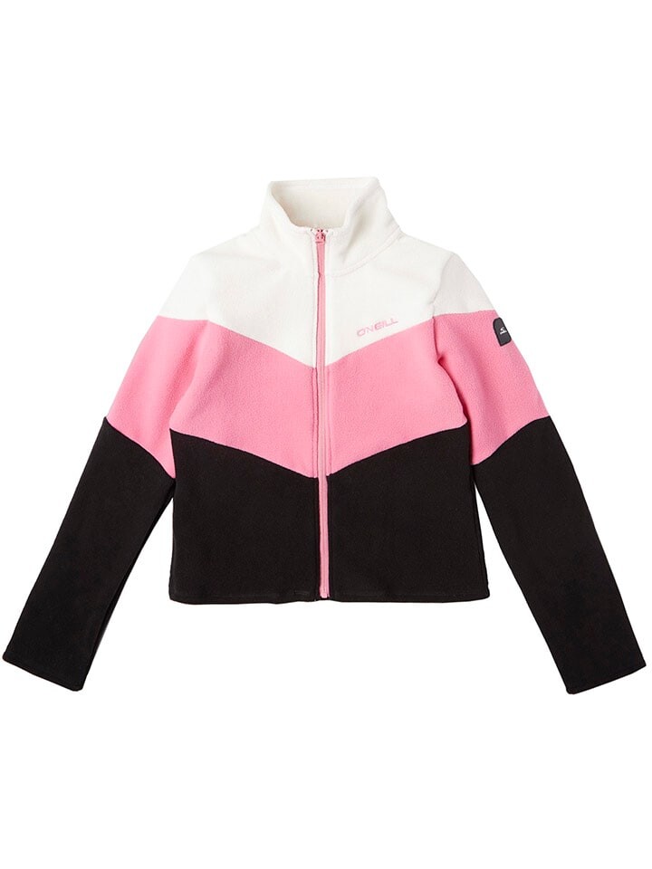 

Флисовая куртка O'Neill Fleecejacke Diamond, цвет Weiß/Schwarz/Rosa