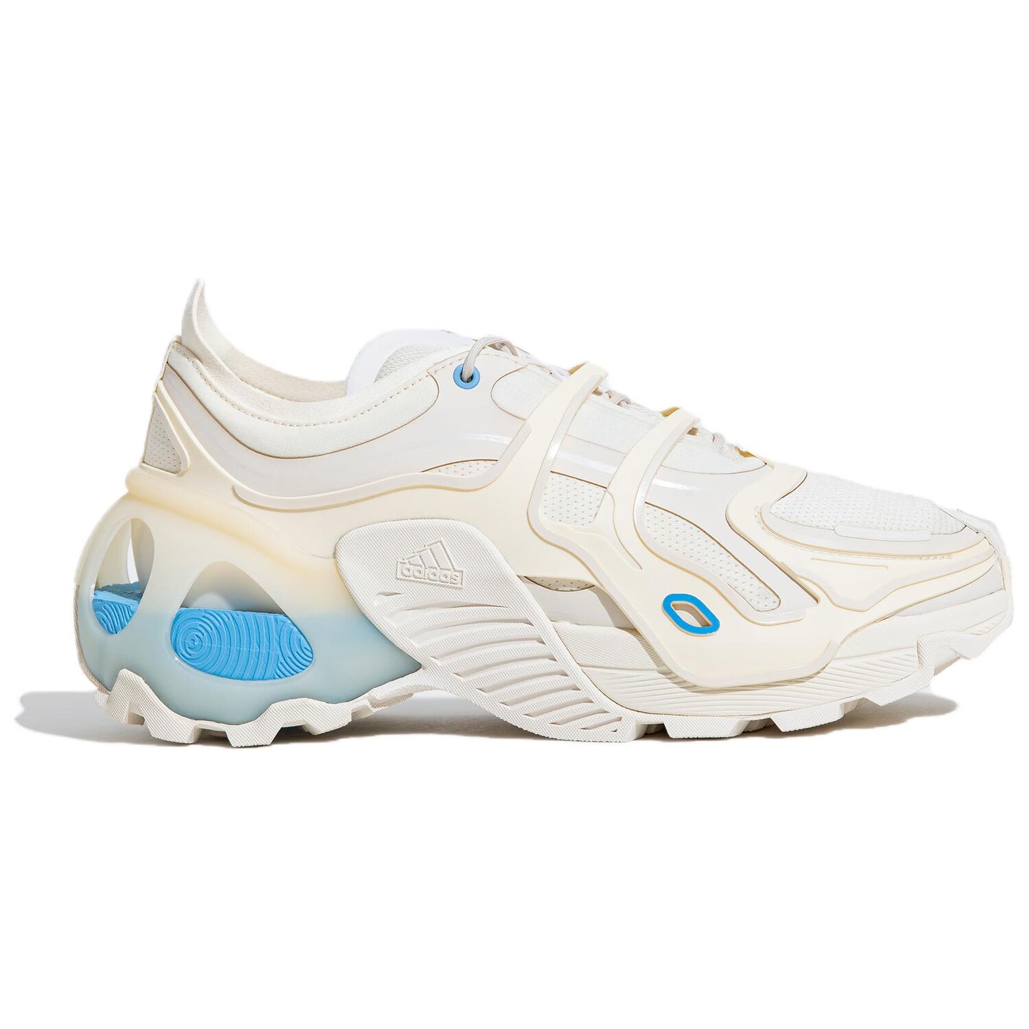 Кроссовки Wonder Runner Pro унисекс с низким верхом молочно-синего цвета Adidas — фото 2