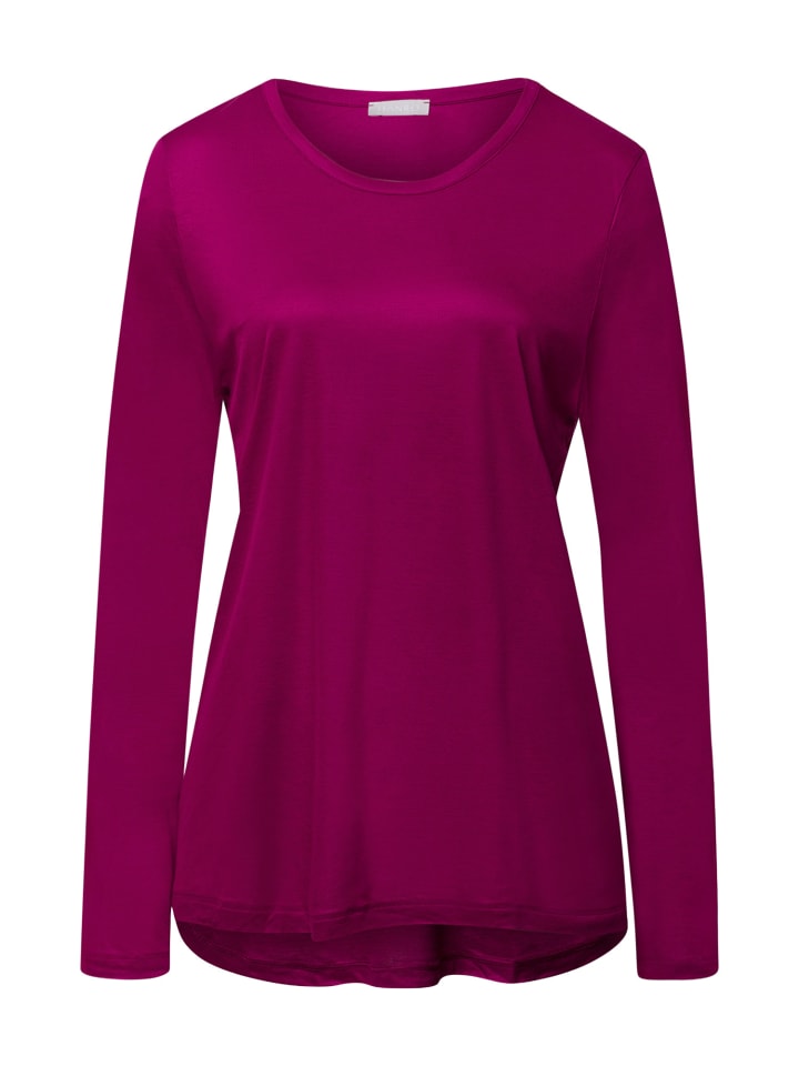 

Hanro Пижамный топ Olivia цвета розового турмалина