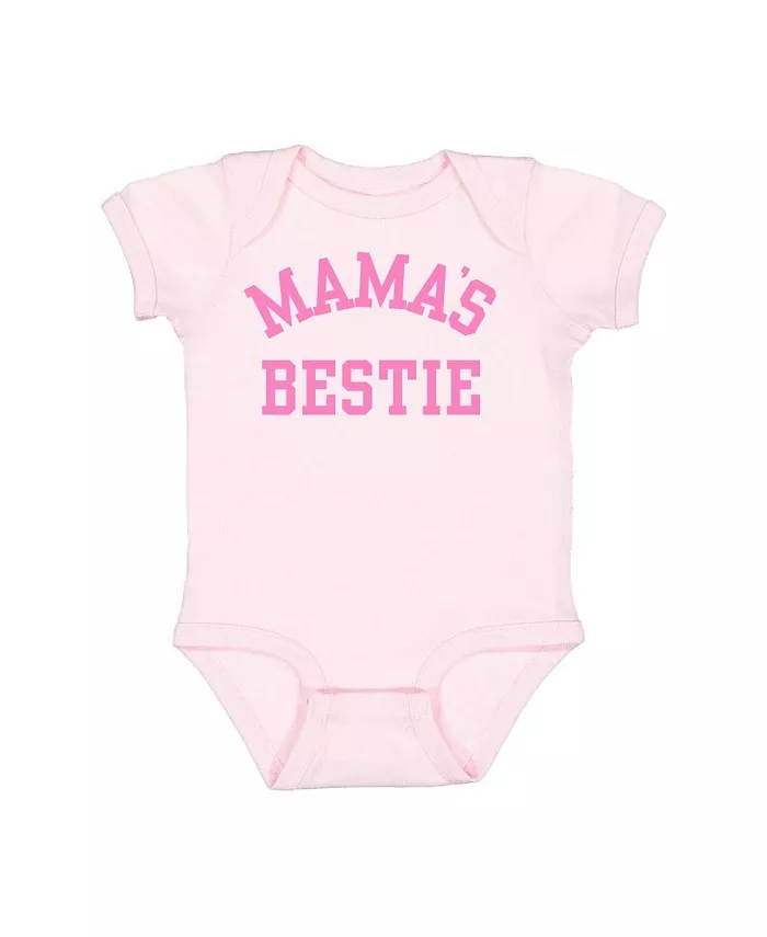 

Боди с коротким рукавом для девочек "Mama's Bestie Bubblegum" Sweet Wink, розовый