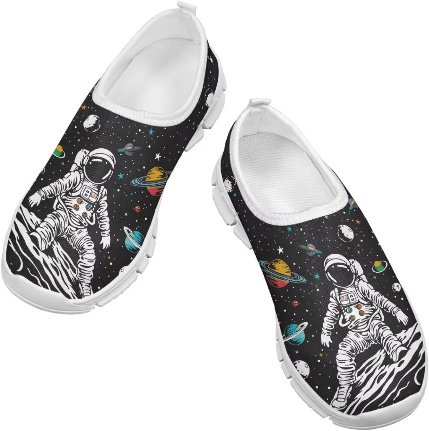 

Детские слипоны, стильная обувь для мальчиков, удобные кроссовки для спортзала и тенниса Cugasmaru, Galaxy Spaceman