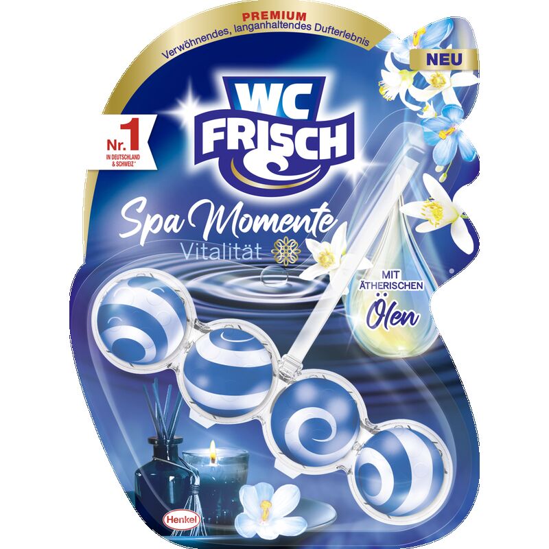 

Ароматизатор-ополаскиватель Spa Moments Vitality WC FRISCH, 50 g