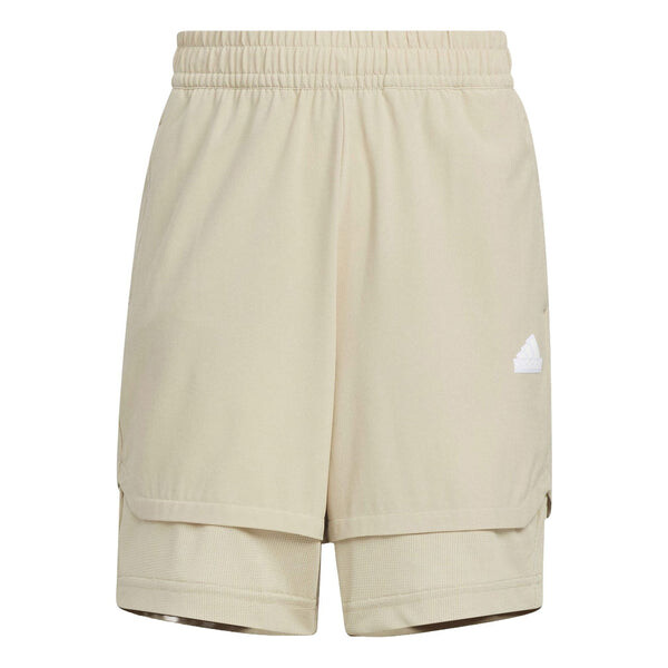 

Шорты sportswear shorts asia sizing 'beige' Adidas, бежевый