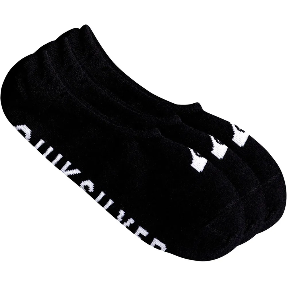 

Носки Quiksilver Eqyaa04070 no show 3 pairs, черный