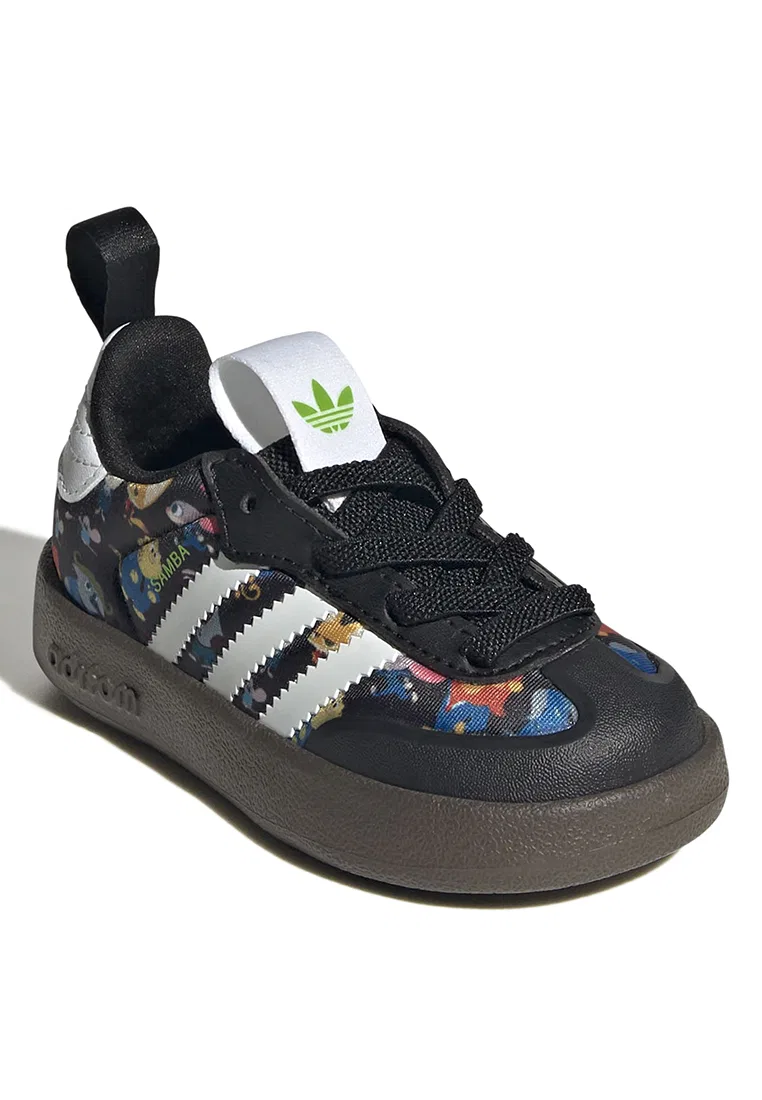 Кроссовки, коллаборация с Disney, модель Adifom Samba 360, Adidas, белый/черный — фото 2