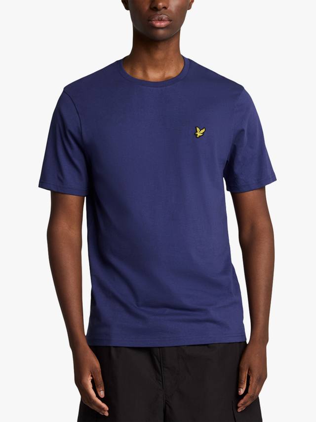 

Хлопчатобумажная футболка обычного покроя с коротким рукавом Lyle & Scott, цвет Deep Indigo
