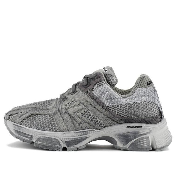Кроссовки phantom sneakers 'triple grey' Balenciaga, серый