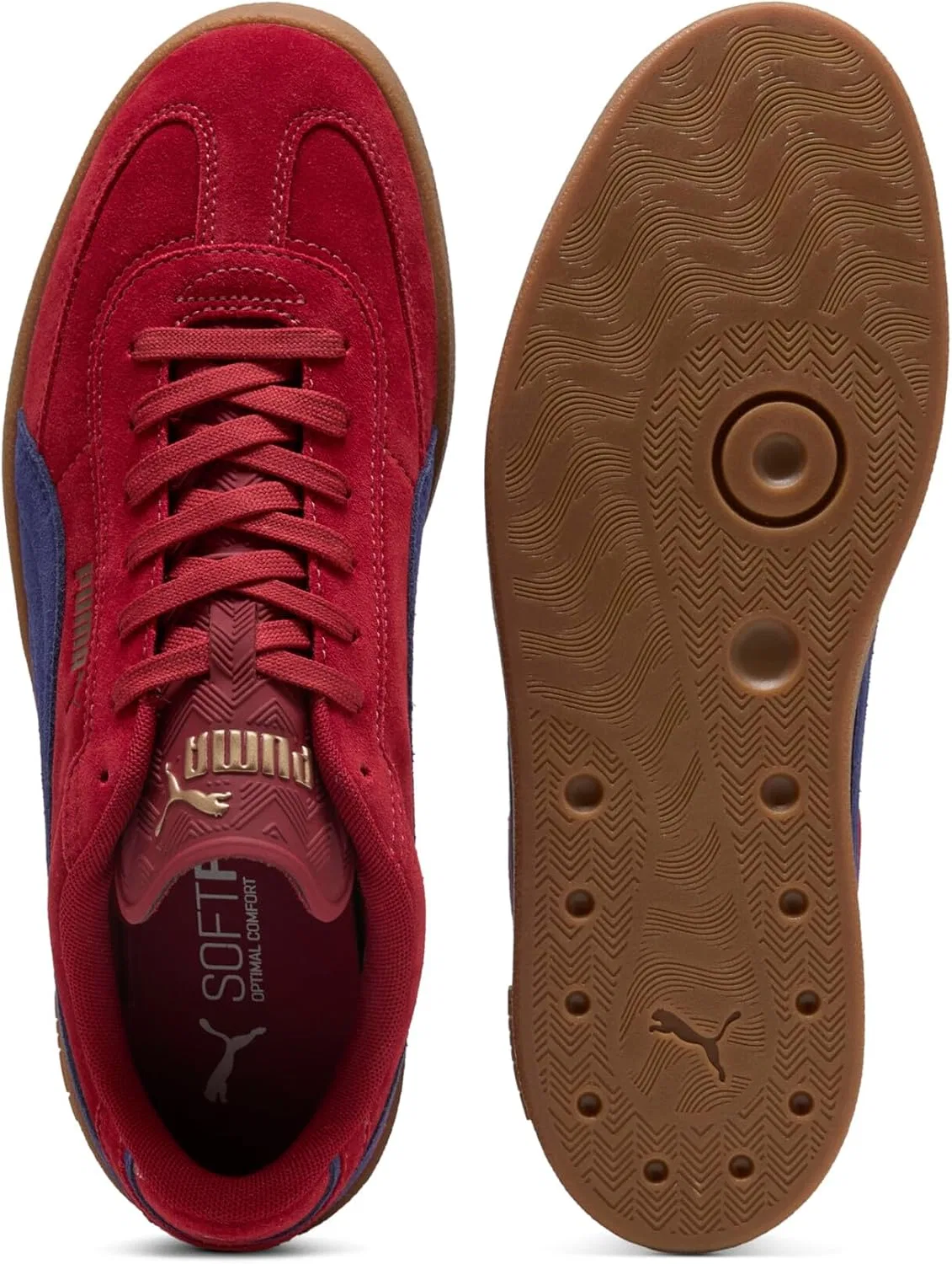 Мужские кроссовки PUMA Club II Era, Dark Crimson Crystal — фото 4