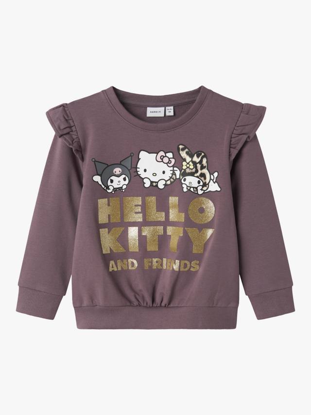 

Детский свитшот Hello Kitty NAME IT, Moonscape