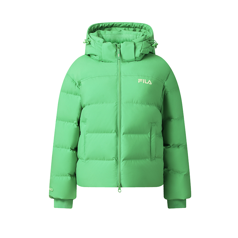 

FILA Оригинальная пуховая куртка женская, Emerald Lark Green