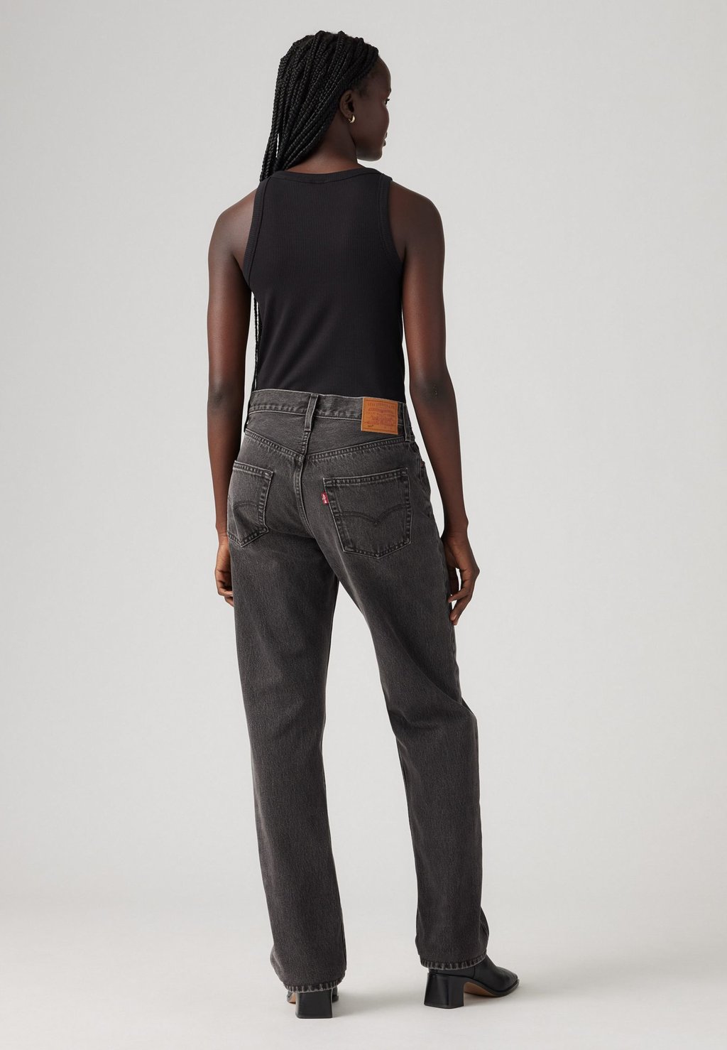 Джинсы прямого кроя 501 90's JEANS Levi's, цвет Black Denim — фото 3