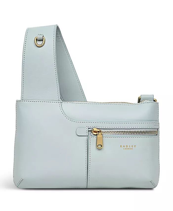 

Маленькая кожаная сумка через плечо Pockets 2.0 на молнии Radley London, зеленый