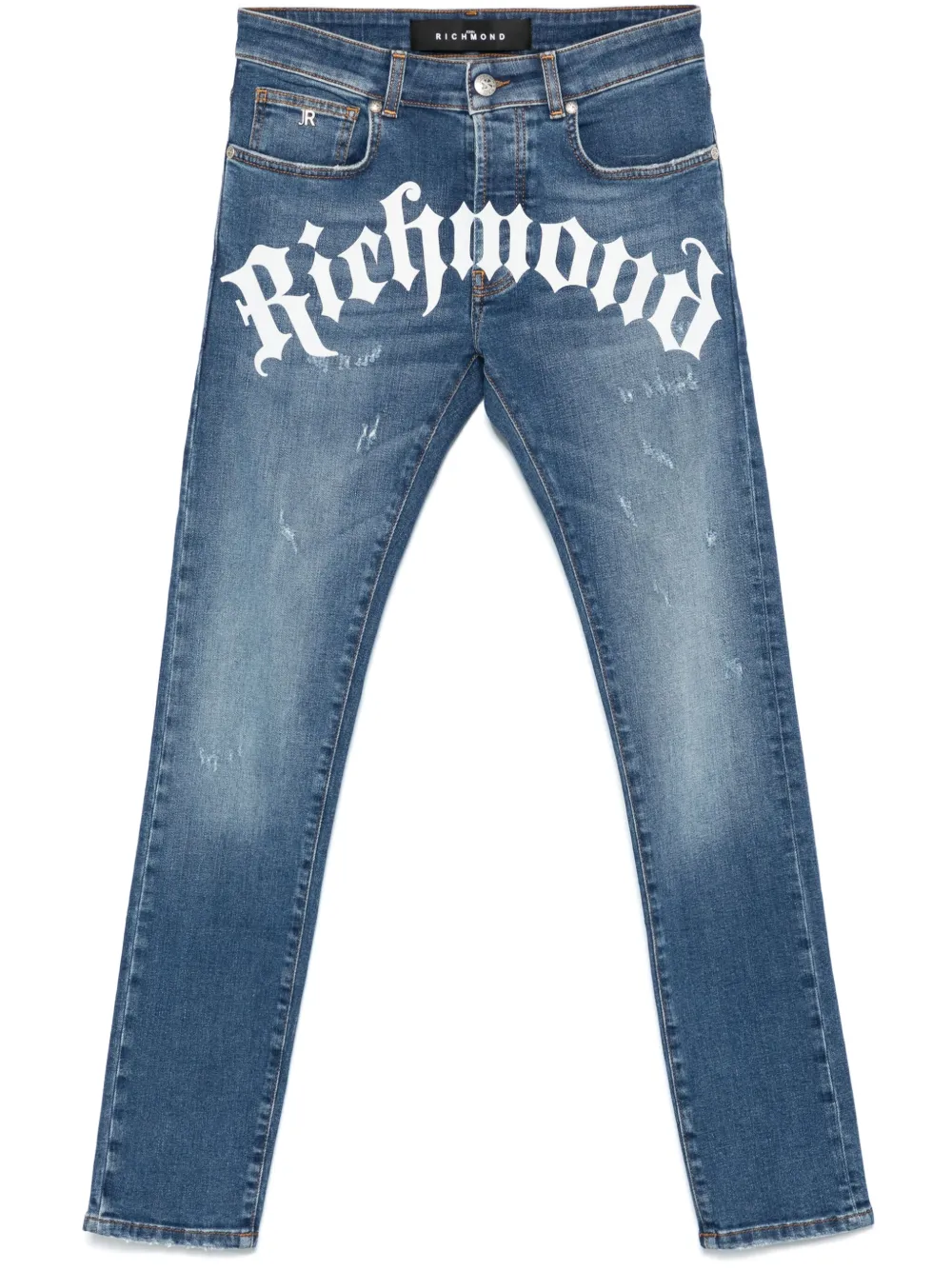 

Джинсы с логотипом John Richmond, синий