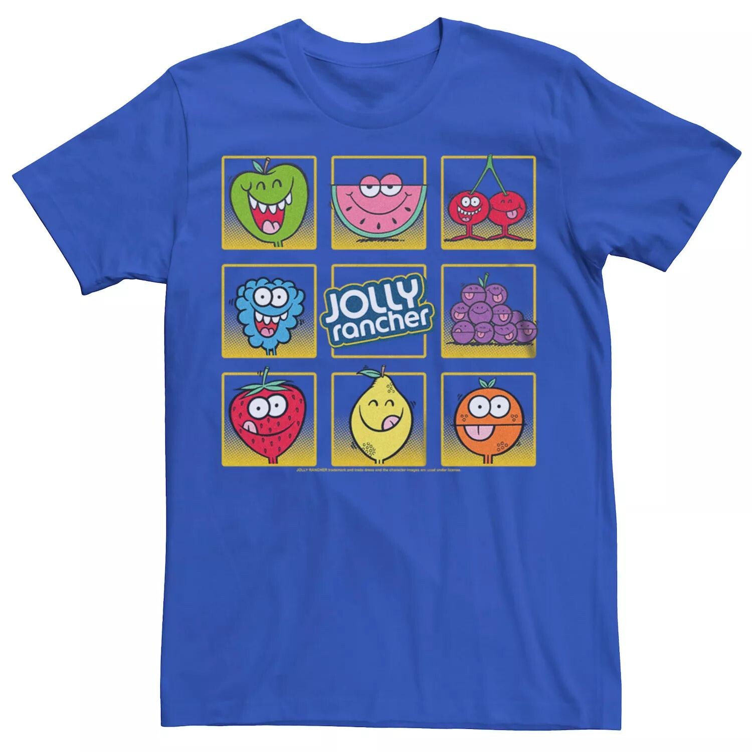 

Мужская футболка Jolly Rancher Flavors Nine Box Licensed Character