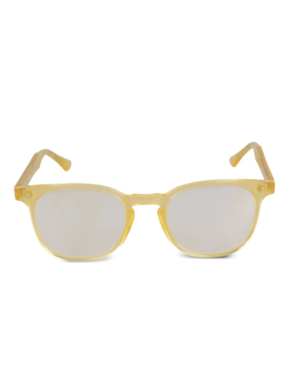 

Очки Dante в круглой оправе Kador, желтый